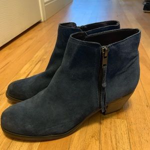 Aldo navy blue boots
